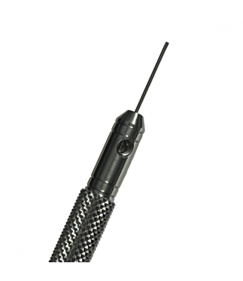 Bergeon 30080-01 Watchmaker Screwdriver 0.50mm Chromium-Plated Swiss Precision Tool (Orange)