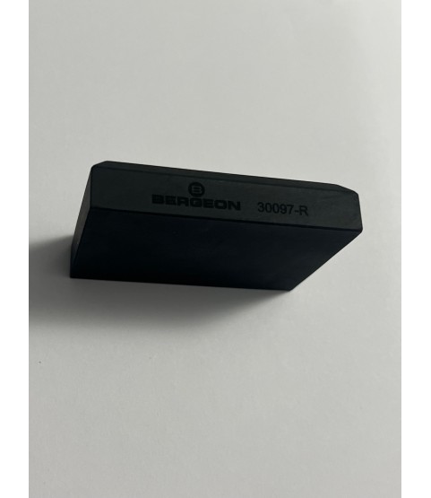 Bergeon 30097-R Rectangular Case Cushion 70 x 50 x 15mm Rubber Watch Repair Bench Block