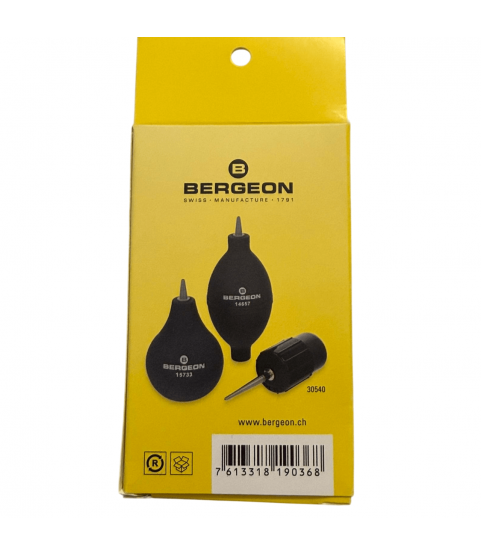 Bergeon 15733 Rubber Dust Blower w/ PVC Nozzle Swiss Made Watchmaker Tool (Old 5733)