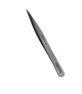 Horotec MSA12.300-00 Thick Tweezers Flat Tips Geneva Shape 120mm Carbon Steel
