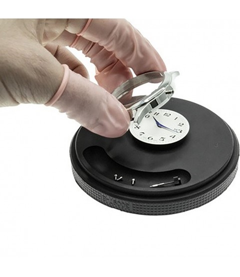 Bergeon 30097-E Black Reversible Rubber Casing Cushion for Watchmakers