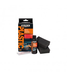 QUIXX Black Plastic Colour, Unpainted Plastic Restorer, Bumpers Trims Side Sills Mirror Housings, Ref. 10188