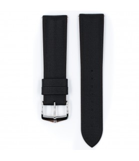 Hirsch Arne Black Calf Watch Strap 18mm 0921094050-2-18