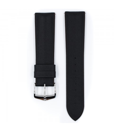 Hirsch Arne Black Calf Watch Strap 18mm 0921094050-2-18