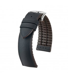 Hirsch Arne Black Calf Watch Strap 18mm 0921094050-2-18 Hirsch Arne Black Calf Watch Strap 18mm 0921094050-2-18