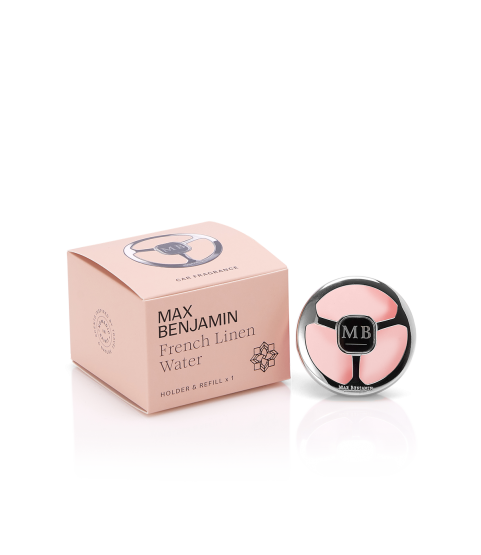 Luxury Car Fragrance French Linen Water Max Benjamin