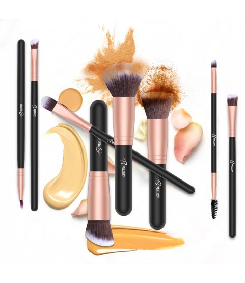 BESTOPE Makeup Brushes 16 Pcs Makeup Brush Set Premium Synthetic Foundation BESTOPE Makeup Brushes 16 Pcs Makeup Brush Set Premium Synthetic Foundation