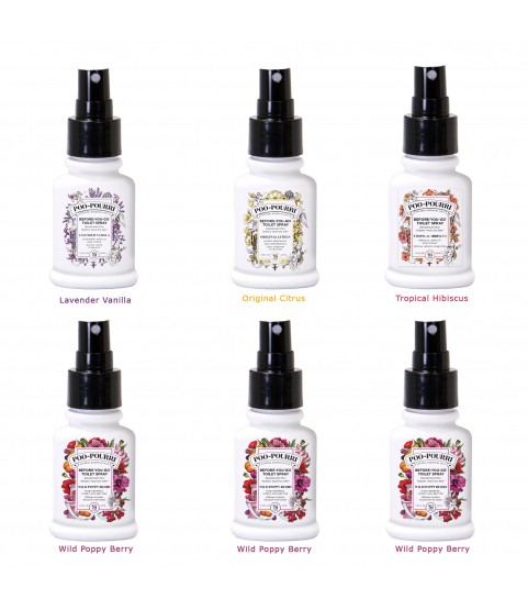 Poo-Pourri Toilet Spray Bundle - 6 Pack Variety