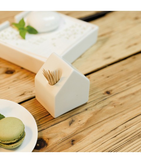 Räder Porcelain House Toothpick Holder Räder Porcelain House Toothpick Holder
