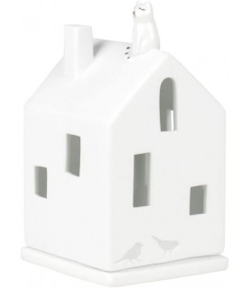 Räder Porcelain Stories Cat Design Illuminated House