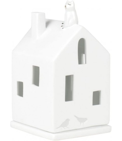 Räder Porcelain Stories Cat Design Illuminated House