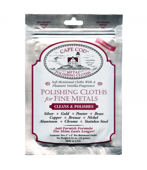 Cape Cod Metal Polishing Cloths