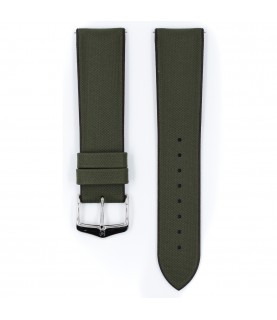 Hirsch Arne L Green Watch Strap 18mm 0921094040-2-18