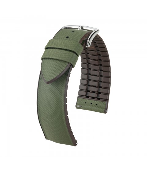 Hirsch Arne L Green Watch Strap 18mm 0921094040-2-18