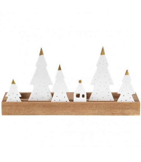 Illuminated Decoration Fir Trees