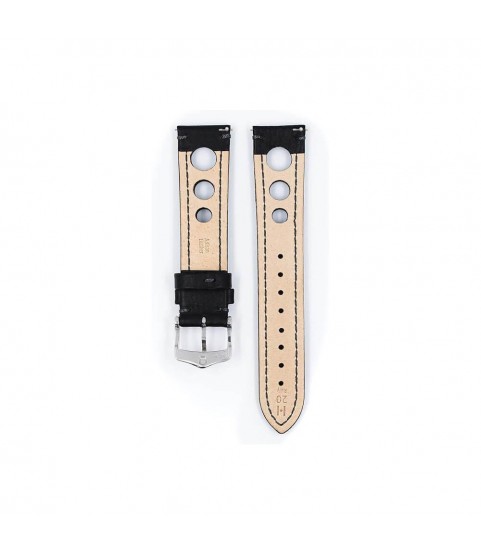 Hirsch Rally Black Watch Strap - Quick Release 22 mm Hirsch Rally Black Watch Strap - Quick Release 22 mm
