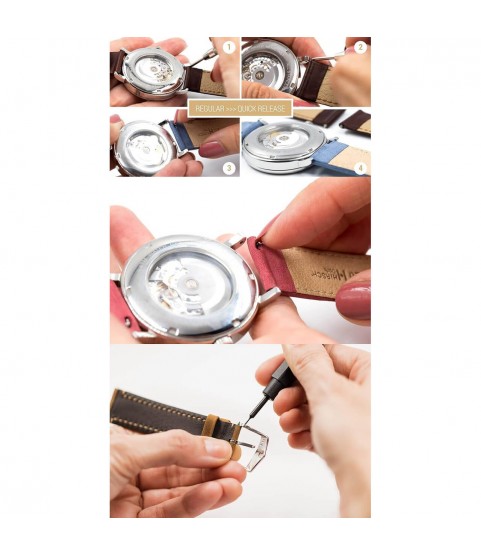 Hirsch Rally Black Watch Strap - Quick Release 22 mm Hirsch Rally Black Watch Strap - Quick Release 22 mm