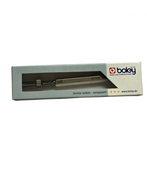 Boley Barrel Arbor Holder, Slide Locking Jaws, Watchmaker Tool, Opening: 1.25 mm, Length: 120 mm