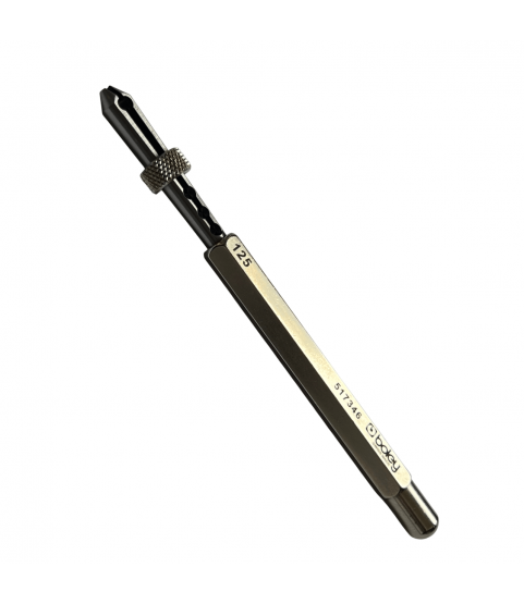 Boley Barrel Arbor Holder, Slide Locking Jaws, Watchmaker Tool, Opening: 1.25 mm, Length: 120 mm