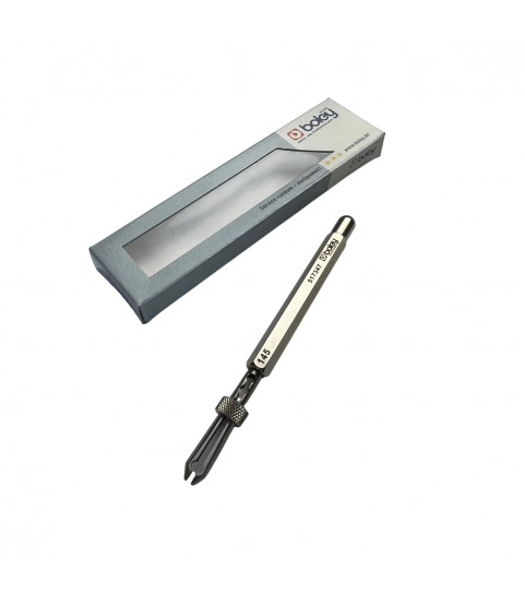 Boley Precision Barrel Arbor Holder, With Slide Locking Jaws, 1.45 mm Opening, Length 120 mm, 1 Piece, Swiss Made