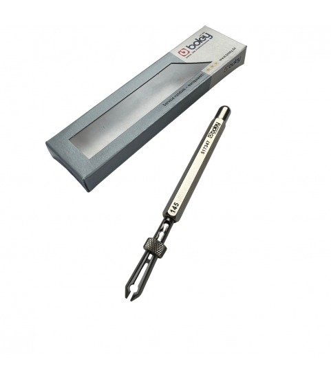 Boley Precision Barrel Arbor Holder, With Slide Locking Jaws, 1.45 mm Opening, Length 120 mm, 1 Piece, Swiss Made Boley Precision Barrel Arbor Holder, With Slide Locking Jaws, 1.45 mm Opening, Length 120 mm, 1 Piece, Swiss Made