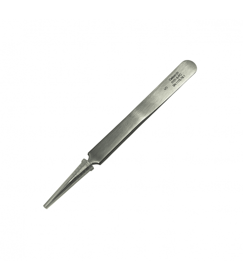 Dumont Tweezers, Carbon Steel, Form 5, Very Fine Points, 110 mm Dumont Tweezers, Carbon Steel, Form 5, Very Fine Points, 110 mm