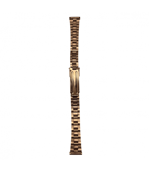Bonflair Pink Stainless Steel Watch Strap 14mm with Rose Gold Clasp Bonflair Pink Stainless Steel Watch Strap 14mm with Rose Gold Clasp