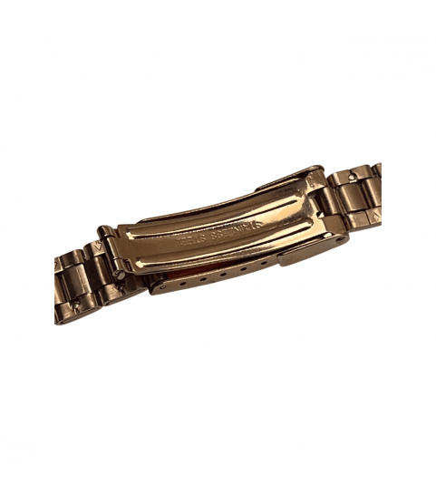 Bonflair Pink Stainless Steel Watch Strap 14mm with Rose Gold Clasp Bonflair Pink Stainless Steel Watch Strap 14mm with Rose Gold Clasp