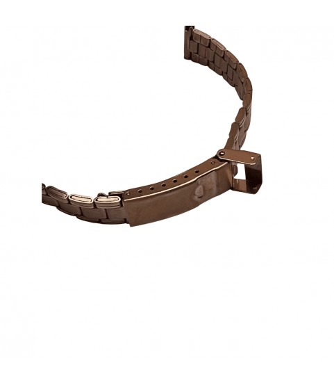 Bonflair Pink Stainless Steel Watch Strap 14mm with Rose Gold Clasp Bonflair Pink Stainless Steel Watch Strap 14mm with Rose Gold Clasp