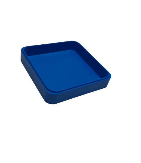 Bergeon 2379 Blue Square Parts Tray, 70 x 70 mm