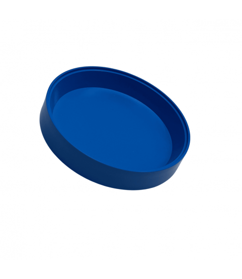 Bergeon 2377 C B Round Supplies Tray, Blue Plastic, Ø 70 x 13 mm