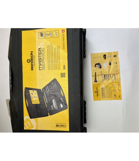 Bergeon 7815 Master Service Watch Repair Kit, Returned Item, Sold As Is, See Photos Bergeon 7815 Master Service Watch Repair Kit, Returned Item, Sold As Is, See Photos