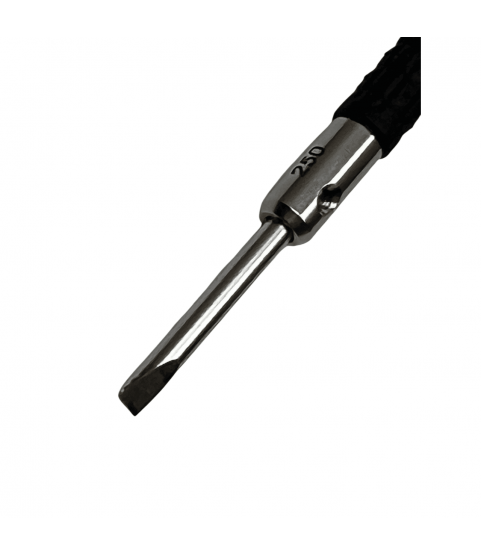 Bergeon Professional Watchmaker's Screwdriver, 2.50 mm Ergonomic Head Bergeon Professional Watchmaker's Screwdriver, 2.50 mm Ergonomic Head
