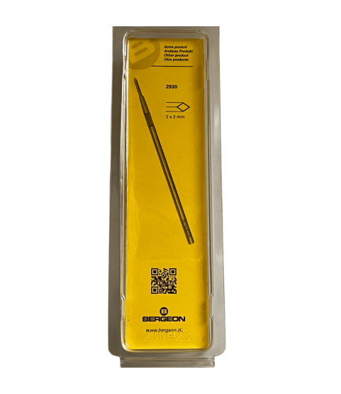 Bergeon Widia Chisel with Hard Metal Blade, 6 mm x 0.5 mm Bergeon Widia Chisel with Hard Metal Blade, 6 mm x 0.5 mm