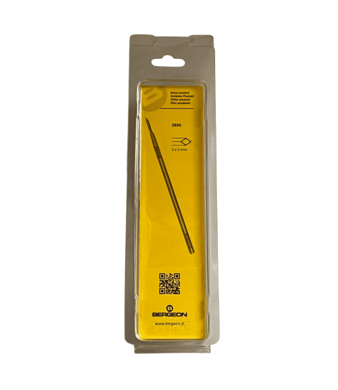 Bergeon Widia Chisel with Hard Metal Blade, 6 mm x 0.5 mm Bergeon Widia Chisel with Hard Metal Blade, 6 mm x 0.5 mm