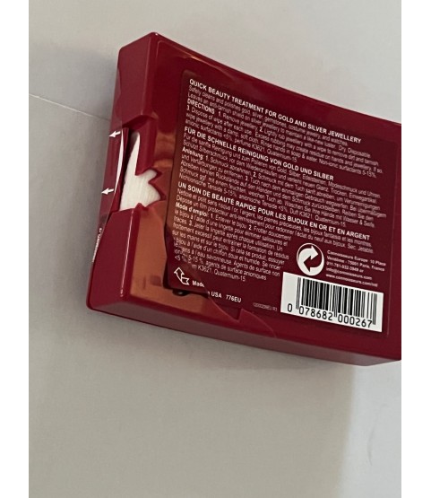 Damaged packaging: Connoisseurs Jewellery Wipes - Dry Cleaning Cloths for Gold and Precious Stones Damaged packaging: Connoisseurs Jewellery Wipes - Dry Cleaning Cloths for Gold and Precious Stones
