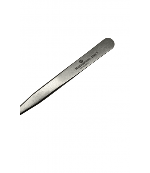 Bergeon Precision Tweezers, Steel, 120 mm - Watchmaker Tool Ref. 7024-3