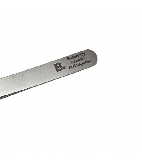 Bergeon 7028-5 Precision Tweezers, Steel, Heat and Acid Resistant, 110 mm Bergeon 7028-5 Precision Tweezers, Steel, Heat and Acid Resistant, 110 mm