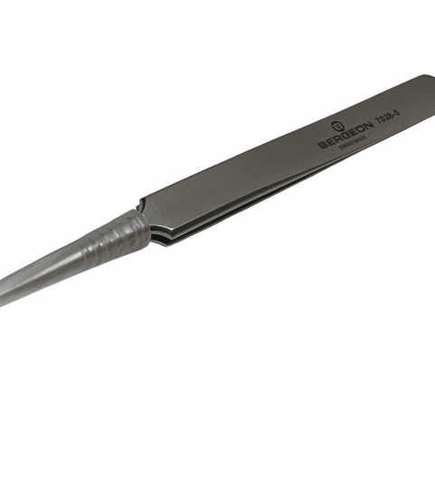 Bergeon 7028-5 Precision Tweezers, Steel, Heat and Acid Resistant, 110 mm Bergeon 7028-5 Precision Tweezers, Steel, Heat and Acid Resistant, 110 mm