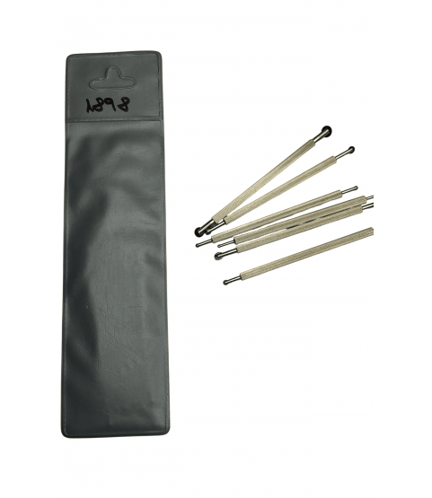 Swissotech Double-End Wheel Countersinks Set - 6 Pieces with Stainless Steel Handles Swissotech Double-End Wheel Countersinks Set - 6 Pieces with Stainless Steel Handles