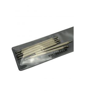 Swissotech Double-End Wheel Countersinks Set - 6 Pieces with Stainless Steel Handles