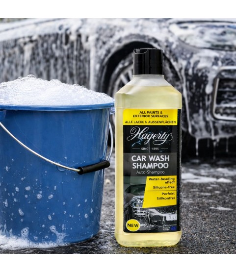 Hagerty Car Wash Shampoo - Gentle Cleaning for Paint, Plastics, and Glass, 500 ml Hagerty Car Wash Shampoo - Gentle Cleaning for Paint, Plastics, and Glass, 500 ml