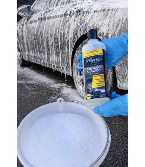 Hagerty Car Wash Shampoo - Gentle Cleaning for Paint, Plastics, and Glass, 500 ml