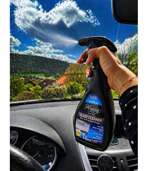 Hagerty Glass Cleaner Spray - Anti-Fog & Water-Repellent, 500 ml