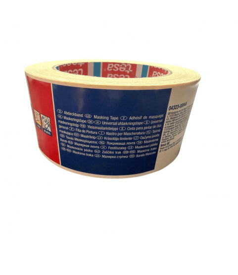 Tesa 4323 Tesakrepp Standard Masking Tape, Beige, 50 mm x 50 m Tesa 4323 Tesakrepp Standard Masking Tape, Beige, 50 mm x 50 m