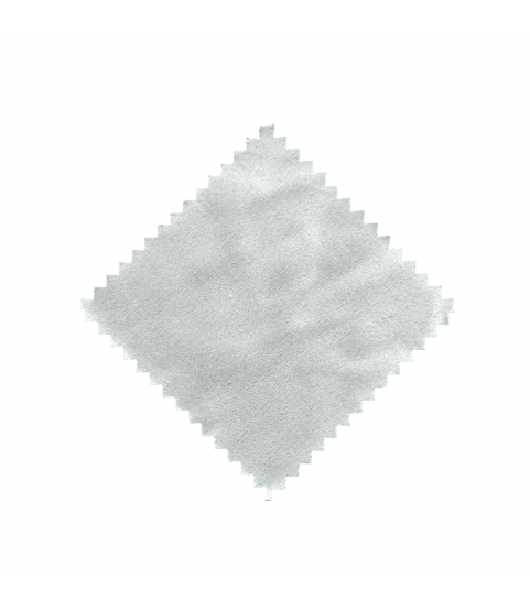 Boley High Performance Polishing Cloth for Watches and Jewellery - 6 x 6 cm, Platinum Grey