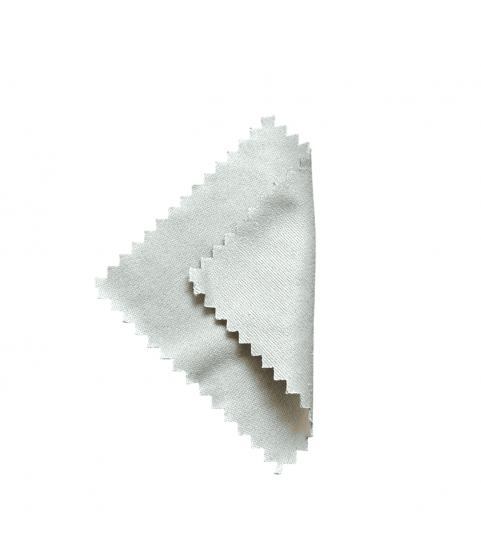 Boley High Performance Polishing Cloth for Watches and Jewellery - 6 x 6 cm, Platinum Grey