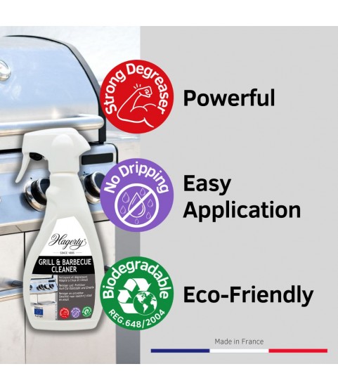 Hagerty Grill & Barbecue Cleaner - 500 ml Degreasing Spray Hagerty Grill & Barbecue Cleaner - 500 ml Degreasing Spray