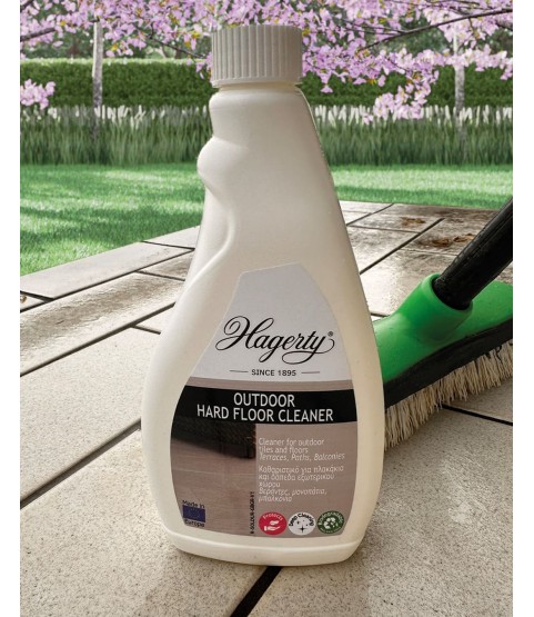 Hagerty Outdoor Hard Floor Cleaner for Tiles and Natural Stone - 500 ml Hagerty Outdoor Hard Floor Cleaner for Tiles and Natural Stone - 500 ml