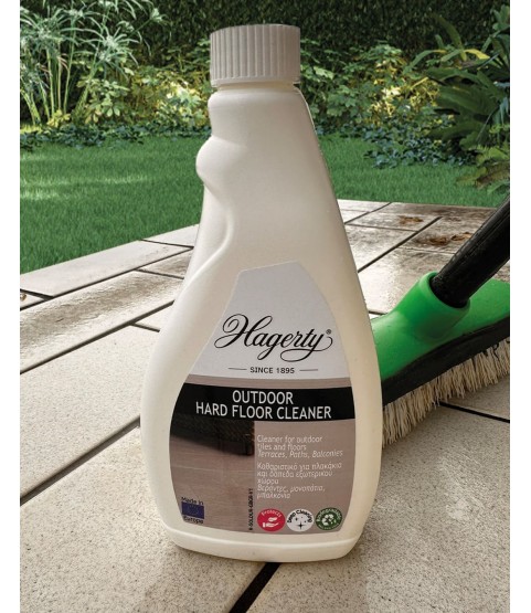 Hagerty Outdoor Hard Floor Cleaner for Tiles and Natural Stone - 500 ml Hagerty Outdoor Hard Floor Cleaner for Tiles and Natural Stone - 500 ml